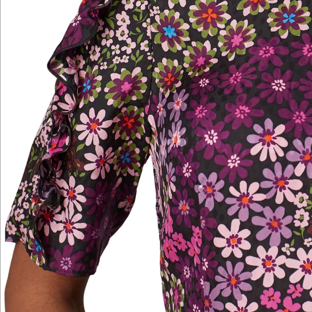 kate spade new york Pacific Petals Smocked Dress